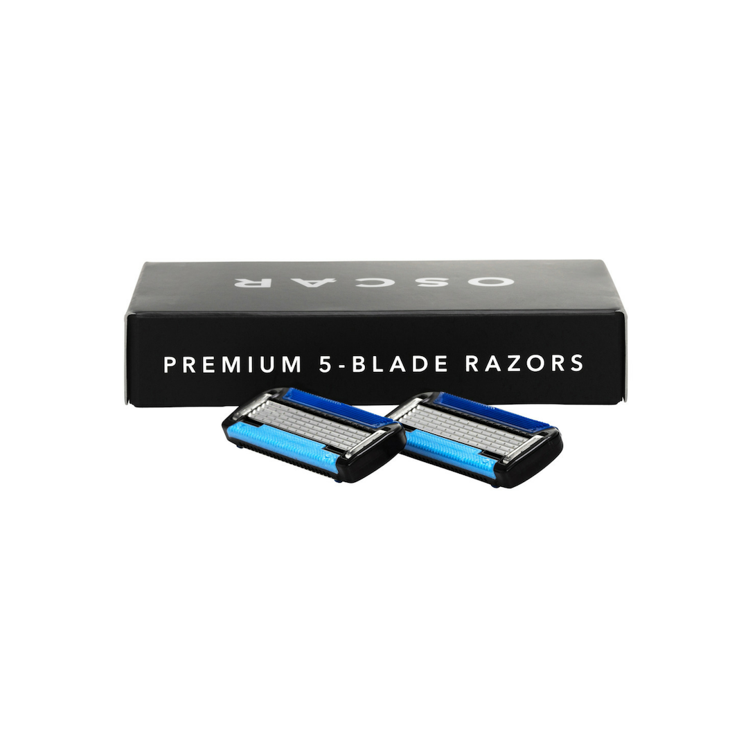 OSCAR RAZOR Refill Pack which contains 4 razor cartridges